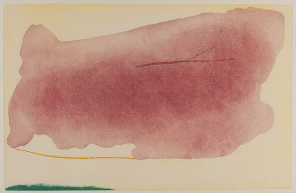 Nepenthe, 1972 (aquatint), Helen Frankenthaler (1928-2011) / Dallas Museum of Art, Texas, USA / Anonymous Gift / Bridgeman Images