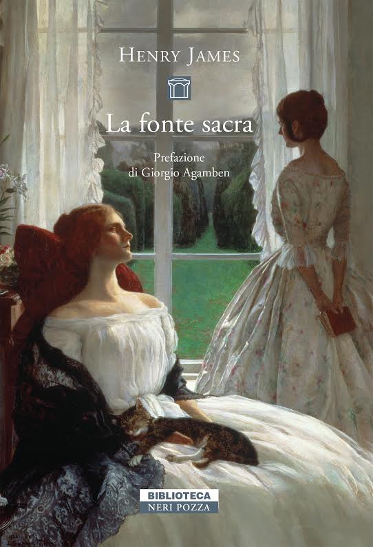 image of the book cover of La Fonte Sacra by Henry James, published by Neri Pozza Editore featuring a Bridgeman Image on the cover