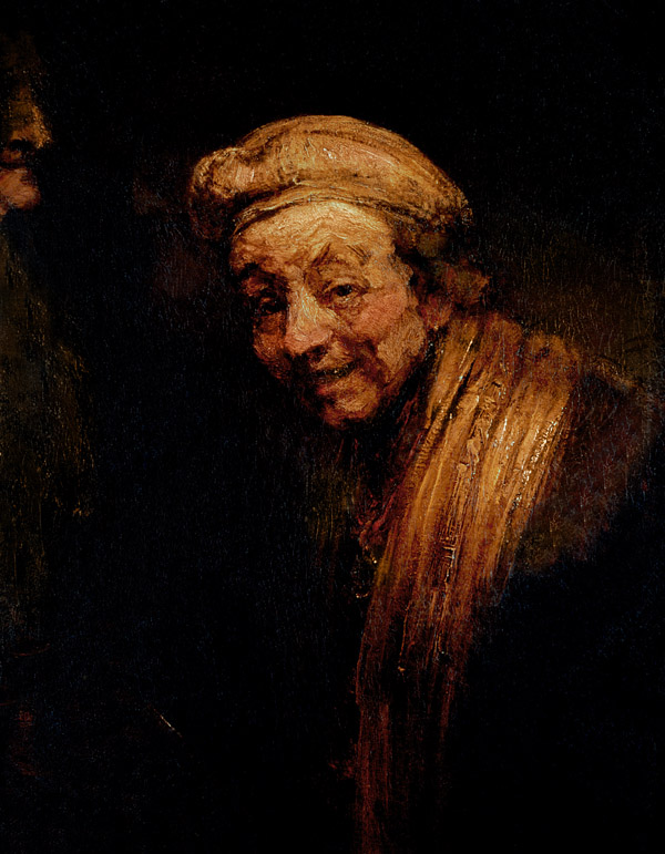 Self Portrait, c.1668-9/ Rembrandt Harmensz. van Rijn/ Wallraf-Richartz Museum, Cologne, Germany