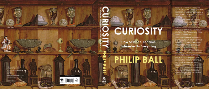 images of the book covers of CURIOSITY, How science became Interested in everything, featuring Bridgeman Images content on the cover