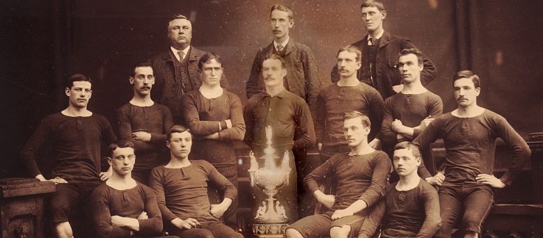 Renton F.C., 1888/9 (b/w photo), English School, (20th century)