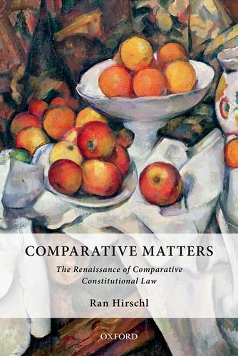 image of the book cover of Comparative Matters. The Renaissance of Comparative Constitutional Law, published by © Oxford University Press featuring a Bridgeman Image on the cover