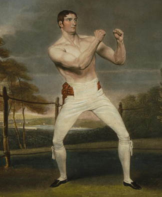 Thomas Belcher, engraved by Charles Turner (1775-1857) by Thomas Douglas Guest (1781-c.1845) (after) © The British Sporting Art Trust