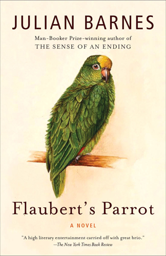 image of the book cover of Flaubert’s Parrot published by © Random House featuring a Bridgeman Image on the cover 