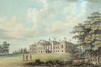 Harewood House, South Front (w/c on paper), Thomas Malton Jnr.(1748-1804) / © Harewood House Trust