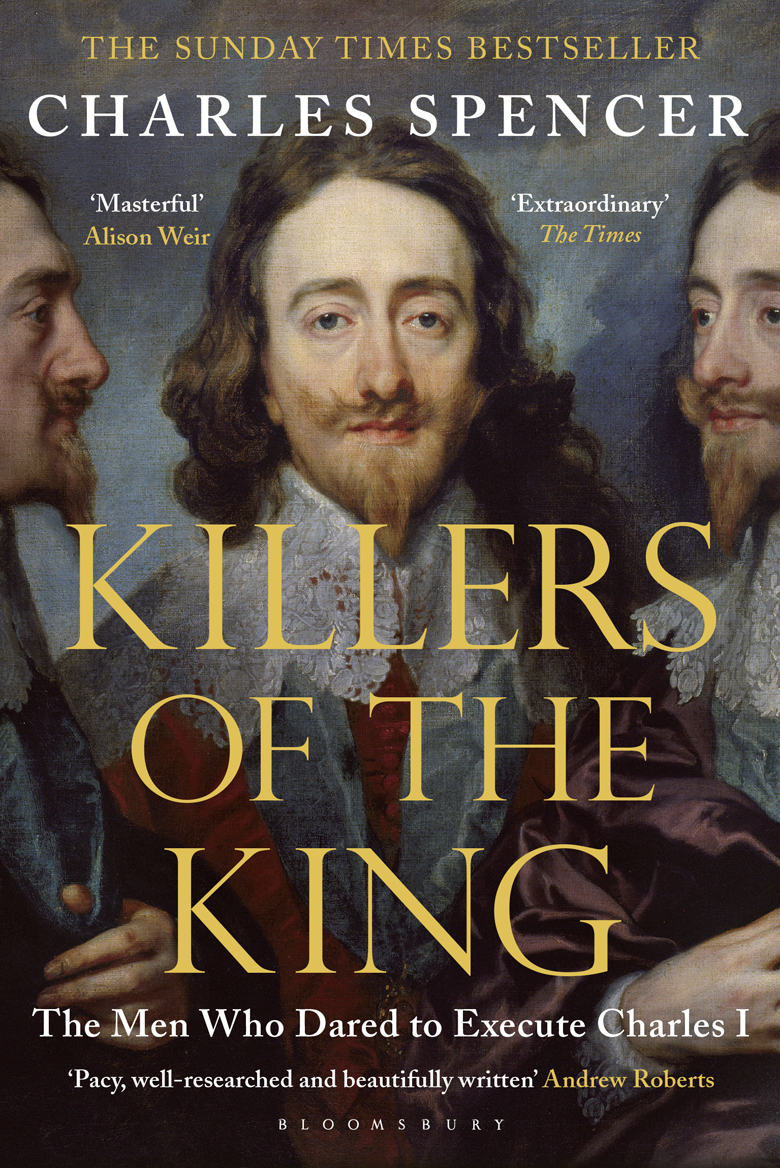 image of the book cover of  Killers of the King, published by © Bloomsbury Publishing. Designer: Greg Heinimann  featuring a Bridgeman Image on the cover