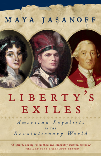 image of the book cover of Liberty’s Exiles published by © Random House featuring a Bridgeman Image on the cover 