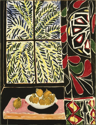 Interior with Egyptian Curtain, 1948 by Henri Matisse (1869-1954) The Phillips Collection, Washington, D.C., USA