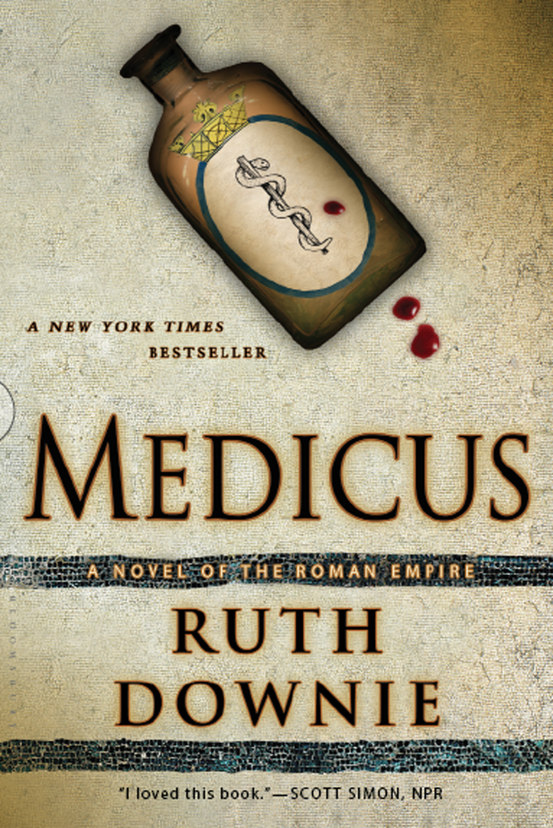 image of the book cover of  Medicus ( A New York Times Bestseller), published by © Bloomsbury USA. Designer: Amy C. King featuring a Bridgeman Image on the cover