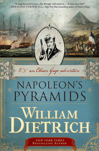 image of the book cover of Napoleon’s Pyramids published by © Harper Collins featuring a Bridgeman Image on the cover 