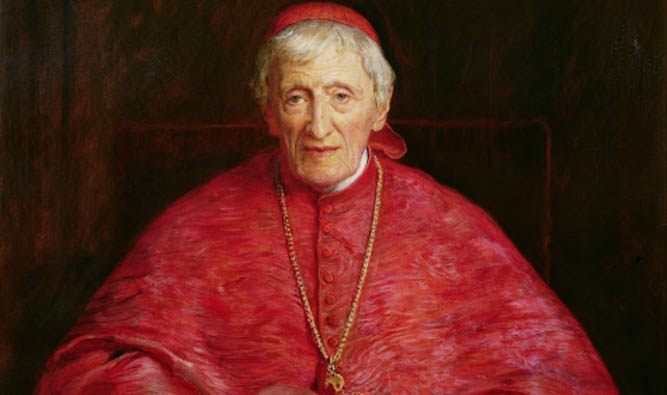 Portrait of Cardinal Newman (1801-90) Sir John Everett Millais (1829-96) / National Portrait Gallery, London, UK
