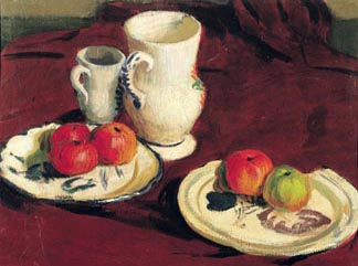 Still Life with Apples by Roderic O'Conor (1860-1940) Private Collection/ Giraudon