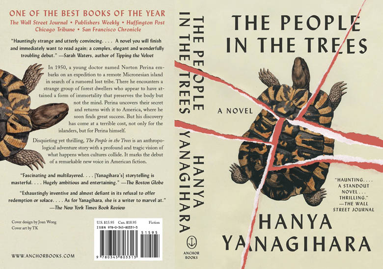 image of the book cover of  The People in the trees, published by © Random House. Designer: Joan Wong featuring a Bridgeman Image on the cover