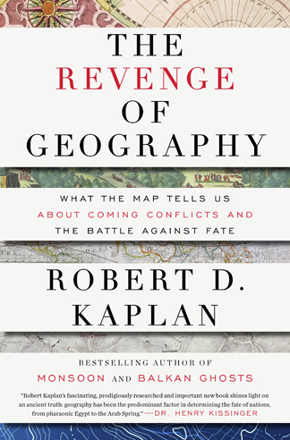 image of the book cover of The Revenge of Geography published by © Random House featuring a Bridgeman Image on the cover 