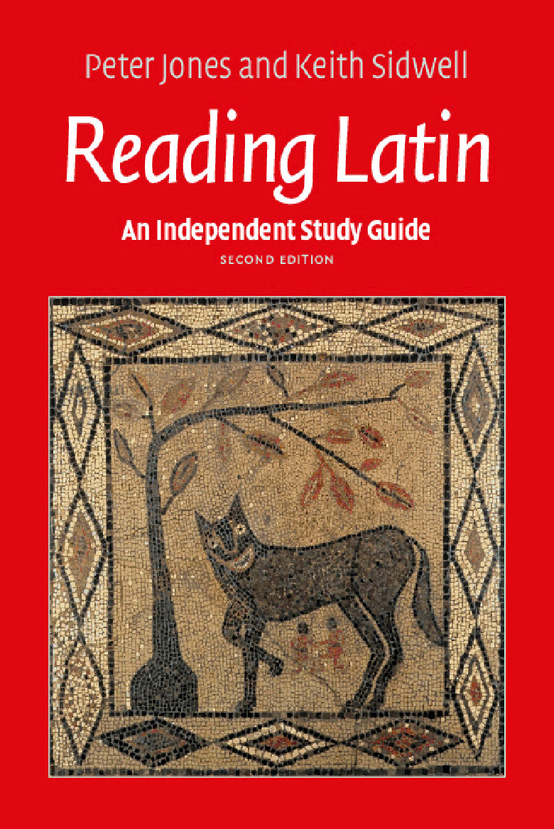 image of the book cover of Reading Latin by Peter Jones and Keith Sidwell, published by Cambridge University Press featuring a Bridgeman Image on the cover © Cambridge University Press