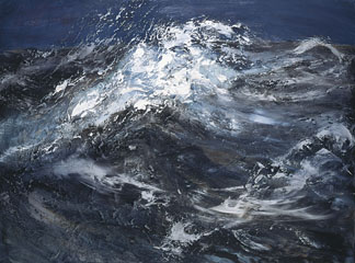 Big Sea, 2005 by Maggi Hambling / Private Collection