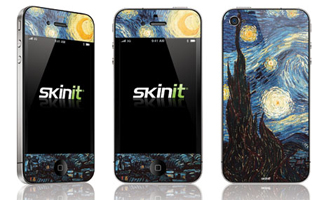 Starry Night by Vincent van Gogh on the Apple iPhone 4
