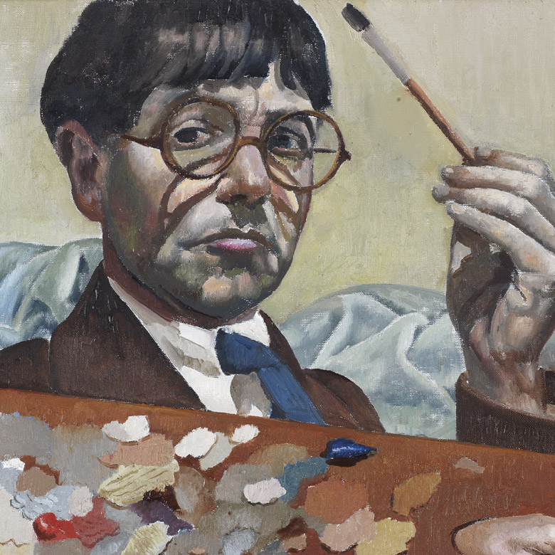 Self Portrait (1891-1959), 1939, Stanley Spencer / Fitzwilliam Museum, University of Cambridge, UK