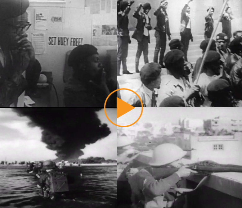 Black Panther Party /  The Suez Crisis / Bridgeman Footage