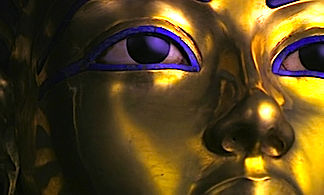 Tutankhamun funerary mask / Laboratoriorosso / The Bridgeman Art Library