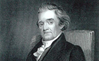 STC186041 Noah Webster (1758-1843) engraved by Frederick W. Halpin by Jared Bradley Flagg</BR>The Stapleton Collection
